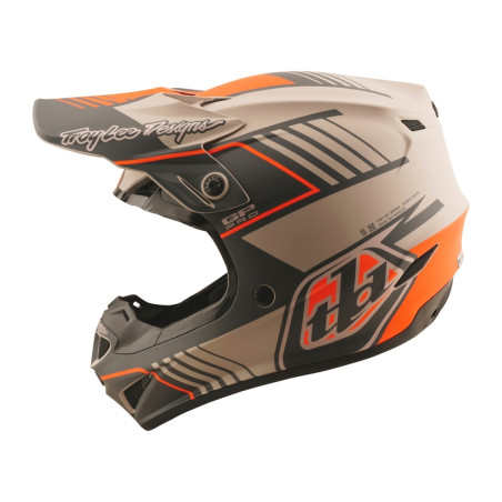 Casque TROY LEE DESIGNS GP Pro Segment Taille L - Taupe