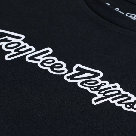 T-Shirt TROY LEE DESIGNS Signature - noir