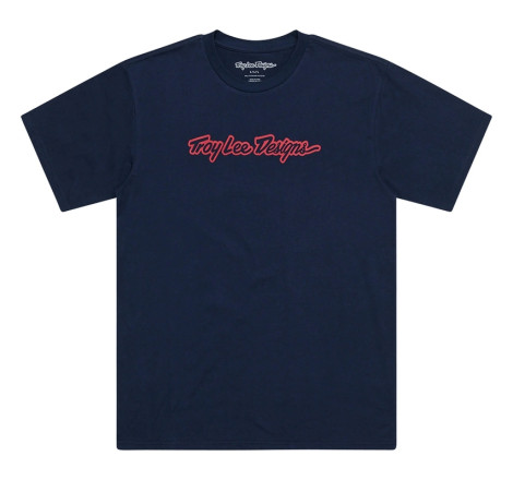 T-Shirt TROY LEE DESIGNS Signature - Navy
