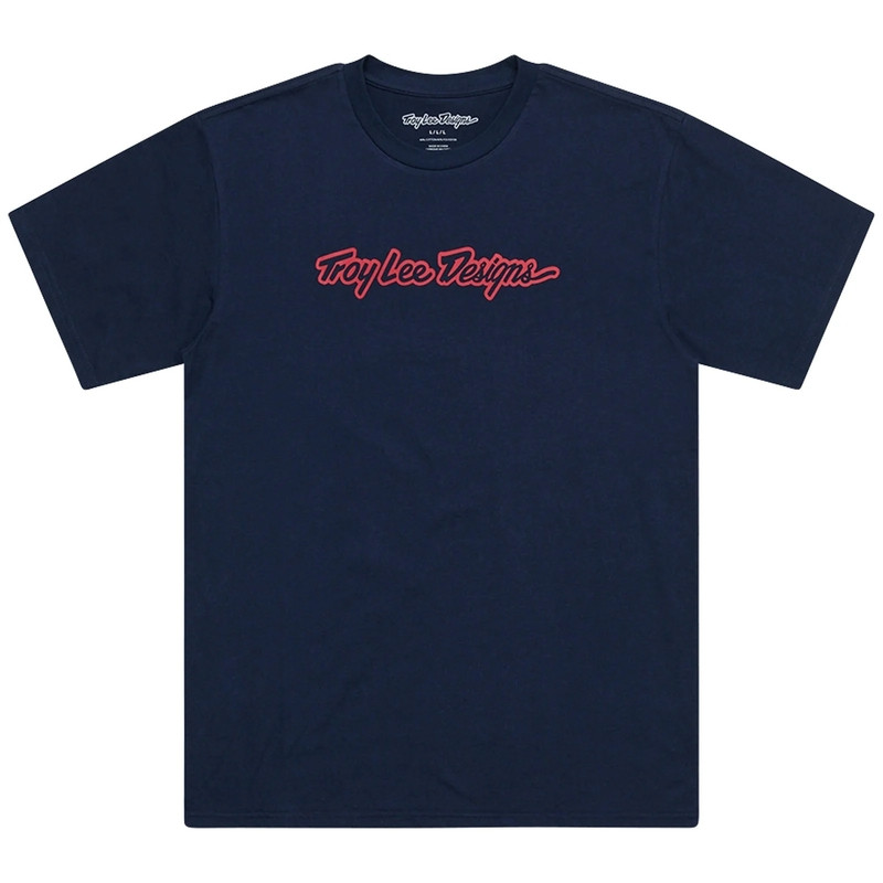 T-Shirt TROY LEE DESIGNS Signature - Navy