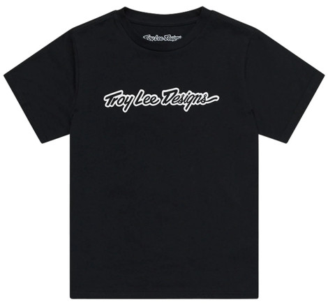 T-Shirt TROY LEE DESIGNS Signature - noir