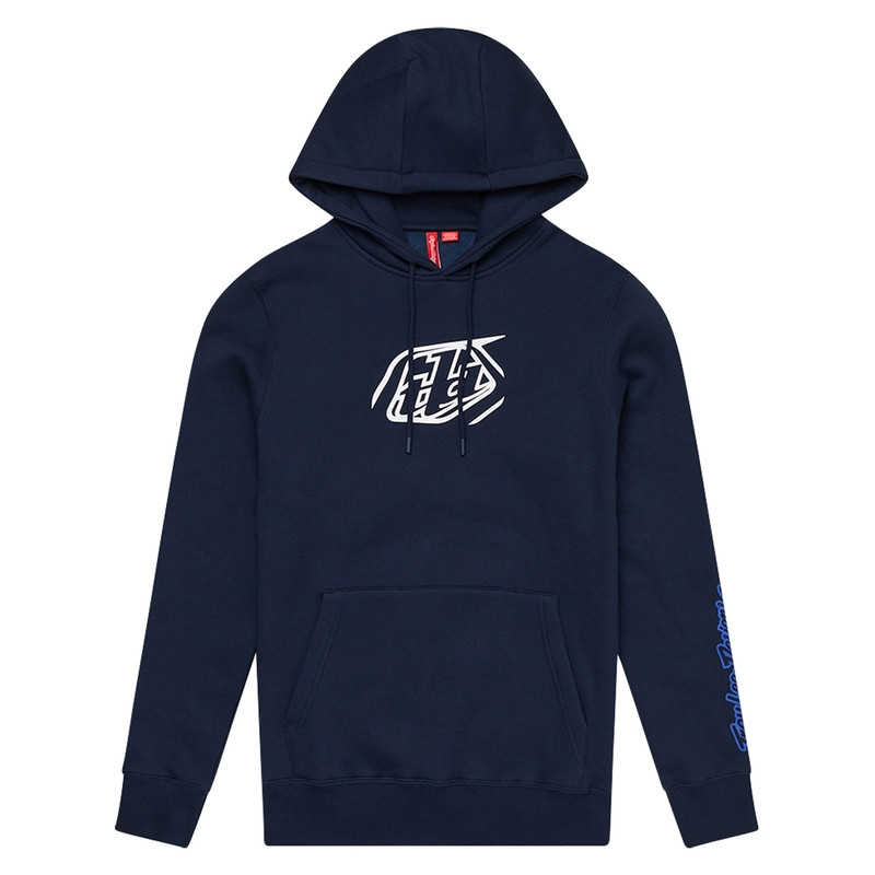 Hoodie TROY LEE DESIGNS Badge - Navy