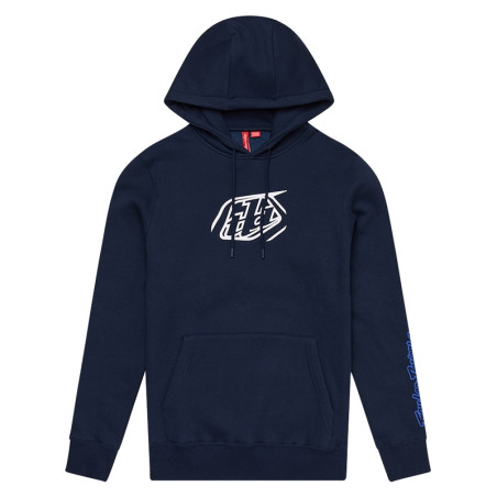 Hoodie TROY LEE DESIGNS Badge - Navy