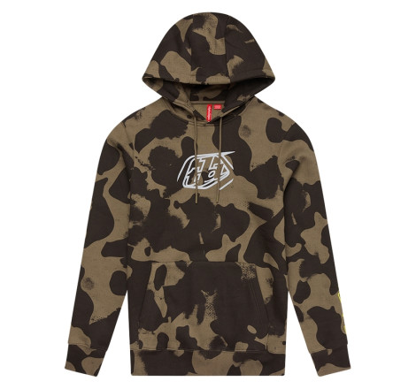 Hoodie TROY LEE DESIGNS Badge - Olive Camo