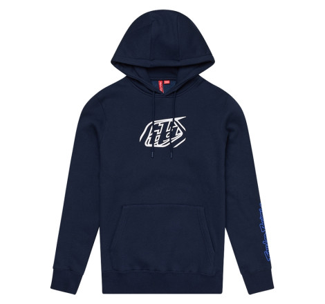 Hoodie TROY LEE DESIGNS Badge - Navy
