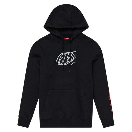 Hoodie enfant TROY LEE DESIGNS Badge - noir