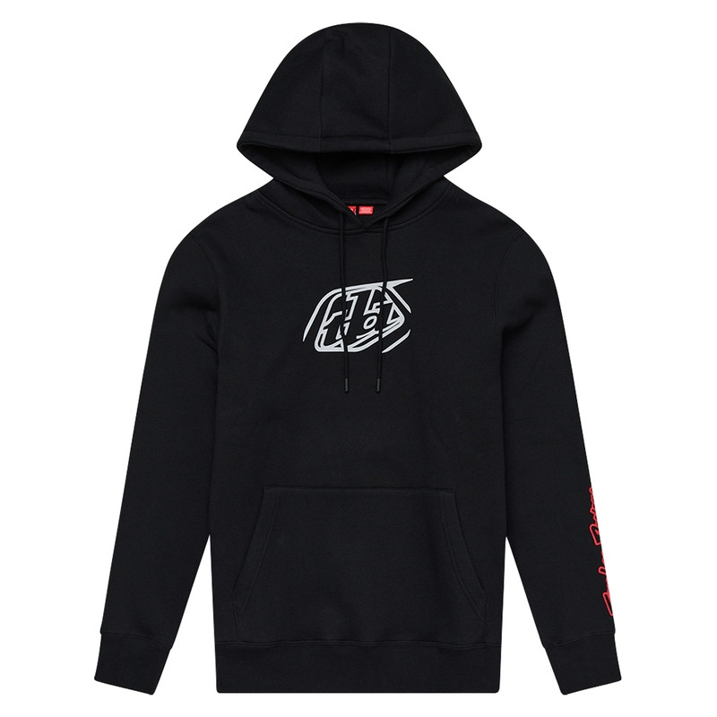 Hoodie enfant TROY LEE DESIGNS Badge - noir