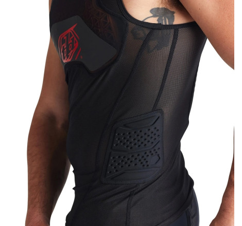 Gilet de protection sans manche TROY LEE DESIGNS Stage Ghost D3O