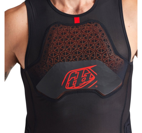 Gilet de protection sans manche TROY LEE DESIGNS Stage Ghost D3O