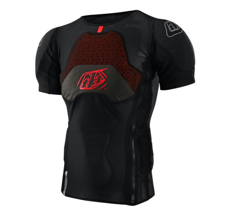 Gilet de protection TROY LEE DESIGNS Stage Ghost D3O - manches courtes