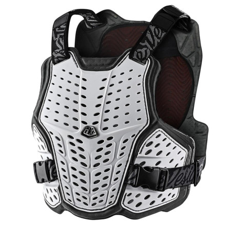 Pare-pierres TROY LEE DESIGNS Rockfight CE FLEX - blanc