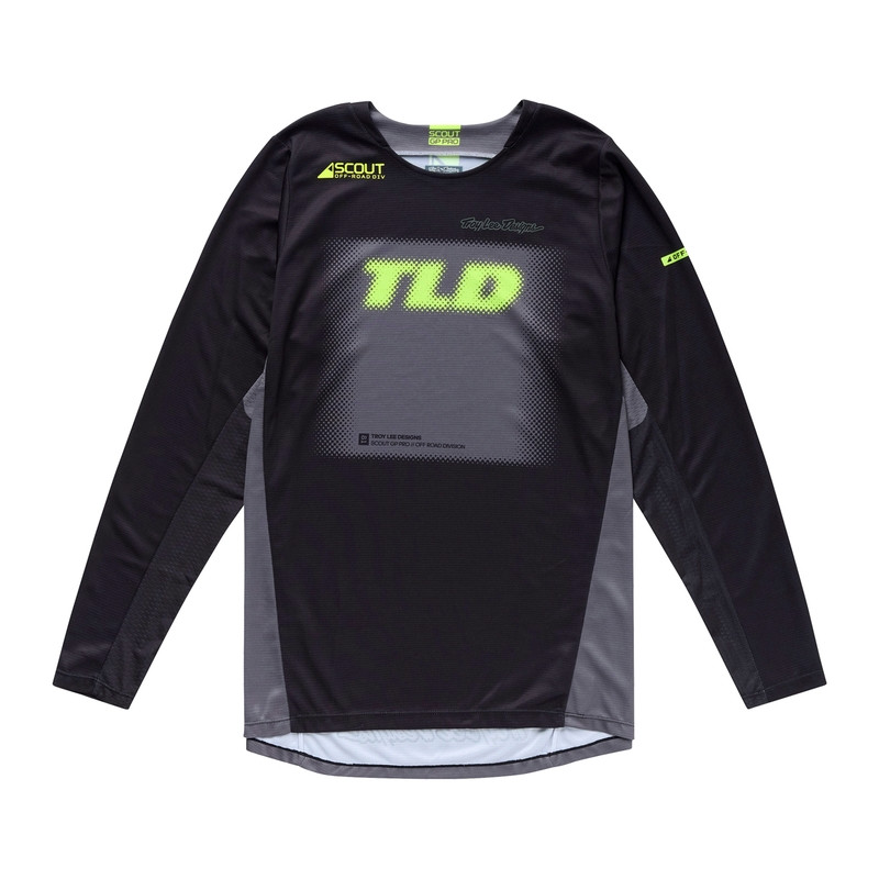 Maillot TROY LEE DESIGNS Scout GP Pro Fade Out Taille XXL - noir