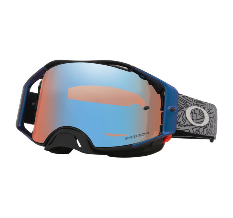 Masque OAKLEY Airbrake MX Grey Strike – Écran Prizm™ MX Sapphire Iridium