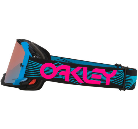 Masque OAKLEY Airbrake MX Blue Wired – Écran Prizm™ MX Sapphire Iridium
