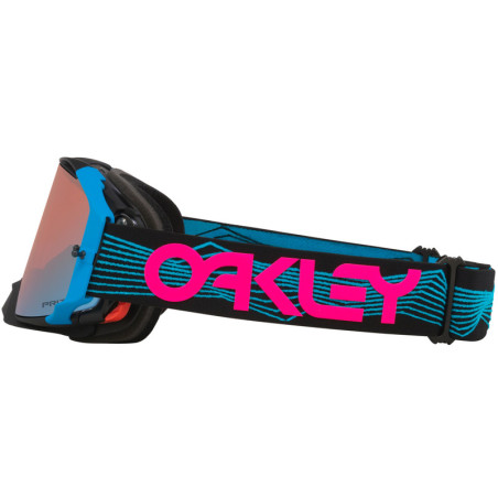 Masque OAKLEY Airbrake MX Blue Wired – Écran Prizm™ MX Sapphire Iridium