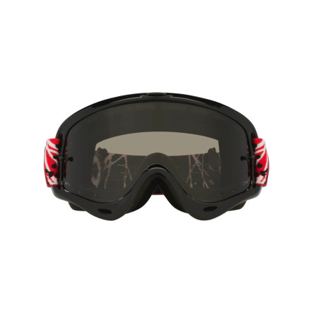 Masque OAKLEY O-Frame MX Heritage Red Eddie – écran gris foncé