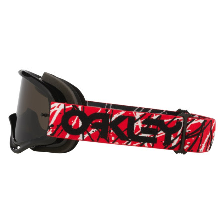 Masque OAKLEY O-Frame MX Heritage Red Eddie – écran gris foncé