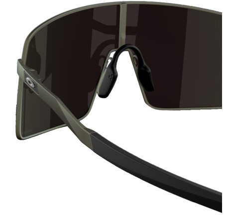 Lunettes de soleil OAKLEY Sutro TI - Satin Lead écran Prizm Sapphire