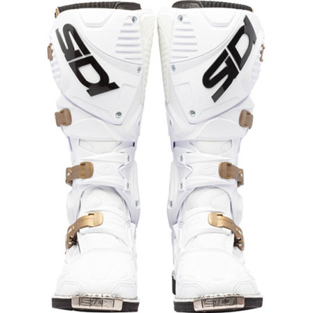 Bottes SIDI Crossfire 3 Pointure 45 - blanc/bronze