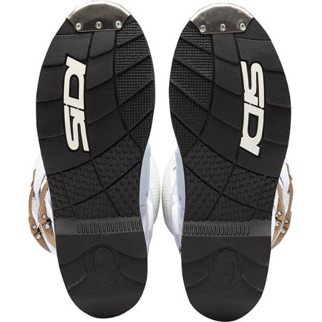 Bottes SIDI Crossfire 3 Pointure 45 - blanc/bronze