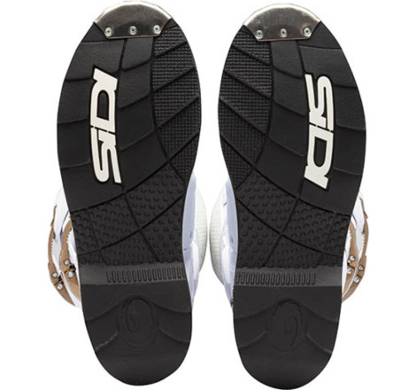 Bottes SIDI Crossfire 3 Pointure 43 - blanc/bronze