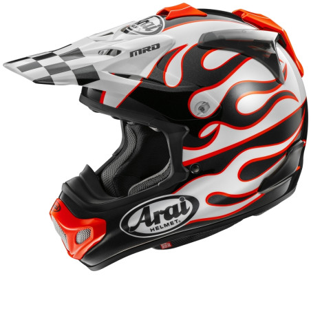 Casque ARAI MX-V EVO - Flame White taille S