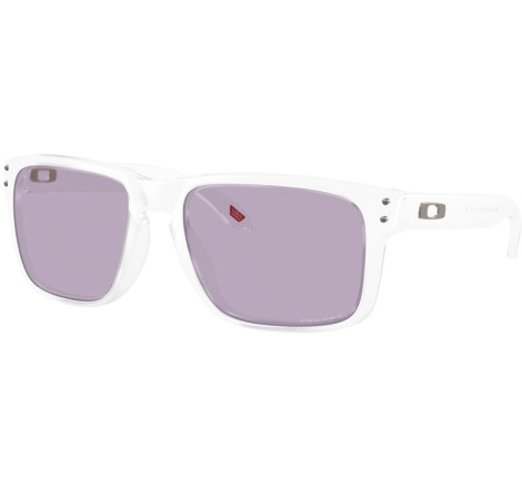 Lunettes de soleil OAKLEY Holbrook Matte Clear - verres Prizm Slate
