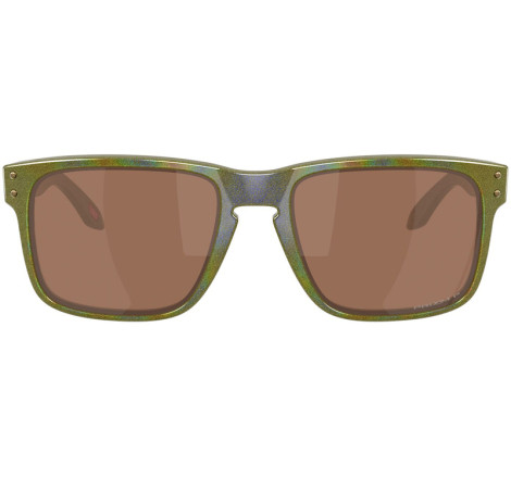 Lunettes de soleil OAKLEY Holbrook Polarized Fern Spacedust - verres Prizm Tungsten Polarized