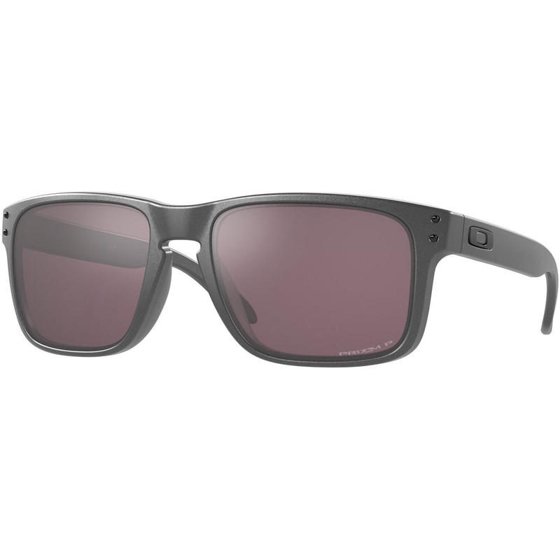 Lunettes de soleil OAKLEY Holbrook Polarized Steel - verres Prizm Daily Polarized