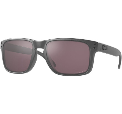 Lunettes de soleil OAKLEY Holbrook Polarized Steel - verres Prizm Daily Polarized