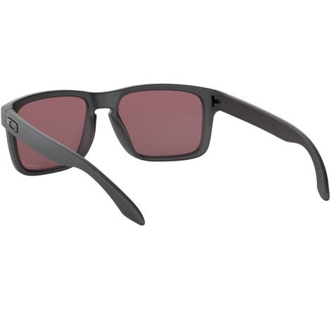 Lunettes de soleil OAKLEY Holbrook Polarized Steel - verres Prizm Daily Polarized