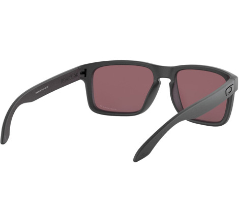 Lunettes de soleil OAKLEY Holbrook Polarized Steel - verres Prizm Daily Polarized