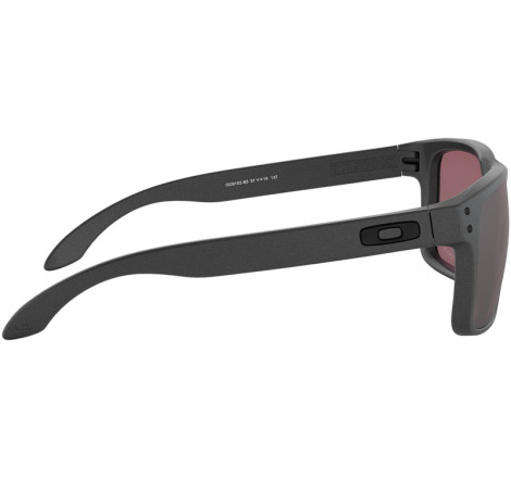 Lunettes de soleil OAKLEY Holbrook Polarized Steel - verres Prizm Daily Polarized