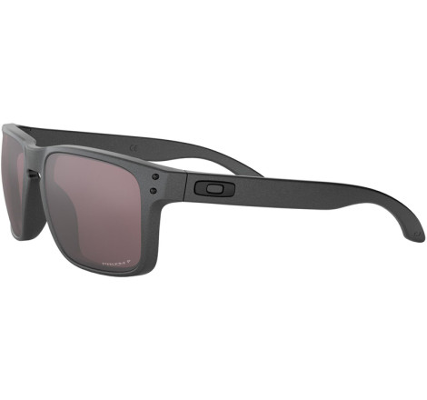 Lunettes de soleil OAKLEY Holbrook Polarized Steel - verres Prizm Daily Polarized