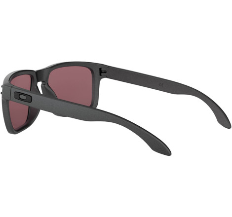 Lunettes de soleil OAKLEY Holbrook Polarized Steel - verres Prizm Daily Polarized
