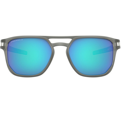 Lunettes de soleil OAKLEY Latch Beta Matte Grey Ink - verres Prizm Sapphire Iridium Polarized