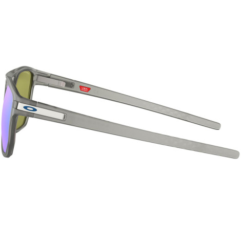 Lunettes de soleil OAKLEY Latch Beta Matte Grey Ink - verres Prizm Sapphire Iridium Polarized