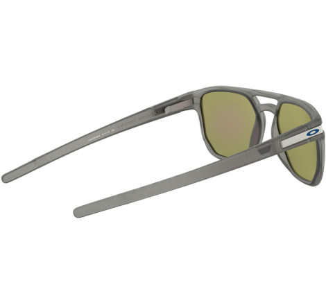 Lunettes de soleil OAKLEY Latch Beta Matte Grey Ink - verres Prizm Sapphire Iridium Polarized