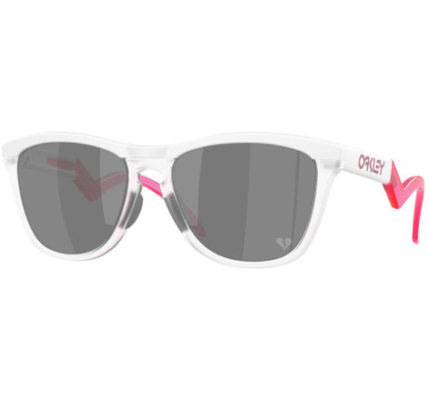 Lunettes de soleil OAKLEY Frogskins Hybrid Matte White - verres Prizm Black