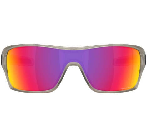 Lunettes de soleil OAKLEY Turbine Rotor Matte Trans Grey Ink - verres Prizm Road