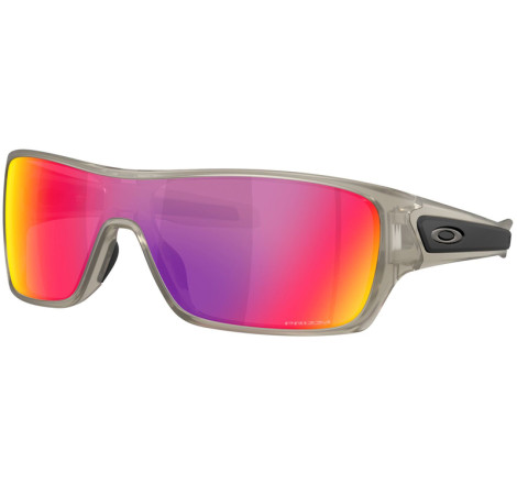 Lunettes de soleil OAKLEY Turbine Rotor Matte Trans Grey Ink - verres Prizm Road