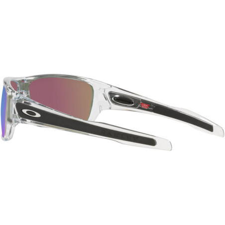 Lunettes de soleil OAKLEY Turbine Rotor Polished Clear - verres Prizm Sapphire