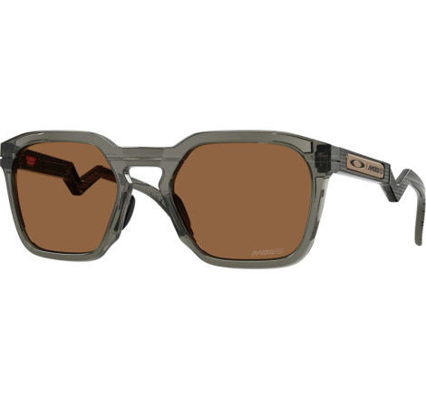Lunettes de soleil OAKLEY HSTN SQ Grey Smoke - verres Prizm Bronze