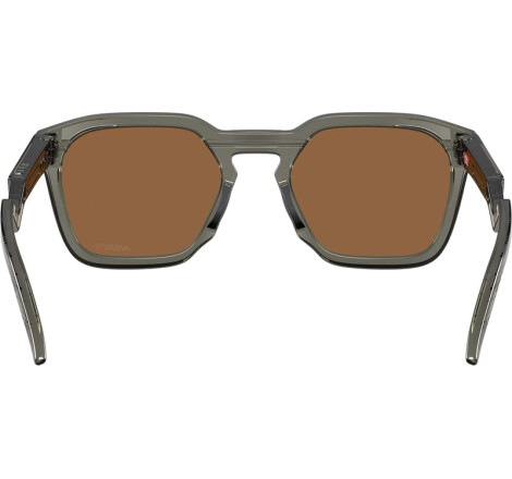 Lunettes de soleil OAKLEY HSTN SQ Grey Smoke - verres Prizm Bronze