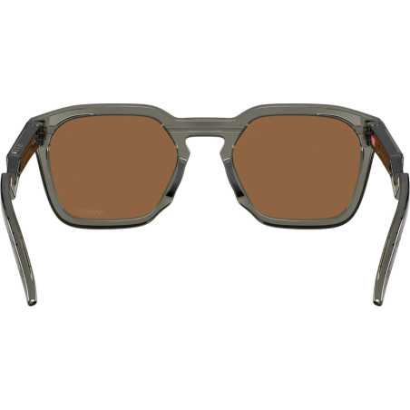 Lunettes de soleil OAKLEY HSTN SQ Grey Smoke - verres Prizm Bronze