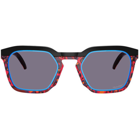 Lunettes de soleil OAKLEY HSTN SQ Polished Black - verres Prizm Sapphire Alt