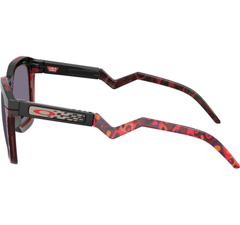 Lunettes de soleil OAKLEY HSTN SQ Polished Black - verres Prizm Sapphire Alt