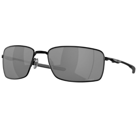 Lunettes de soleil OAKLEY Square Wire Polished Black - verres Prizm Black