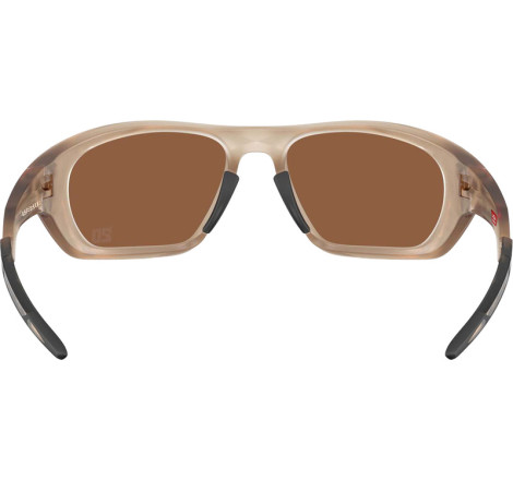 Lunettes de soleil OAKLEY Lateralis Matte Sepia - verres Prizm Tungsten
