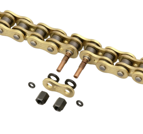 Chaine de transmission EK CHAIN 520 SRX2 - Joints Qx-Ring - attache rapide à visser
